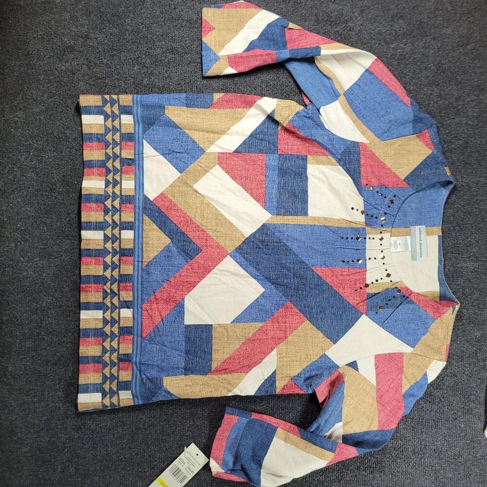 Alfred-dunner Women's multi Blouse